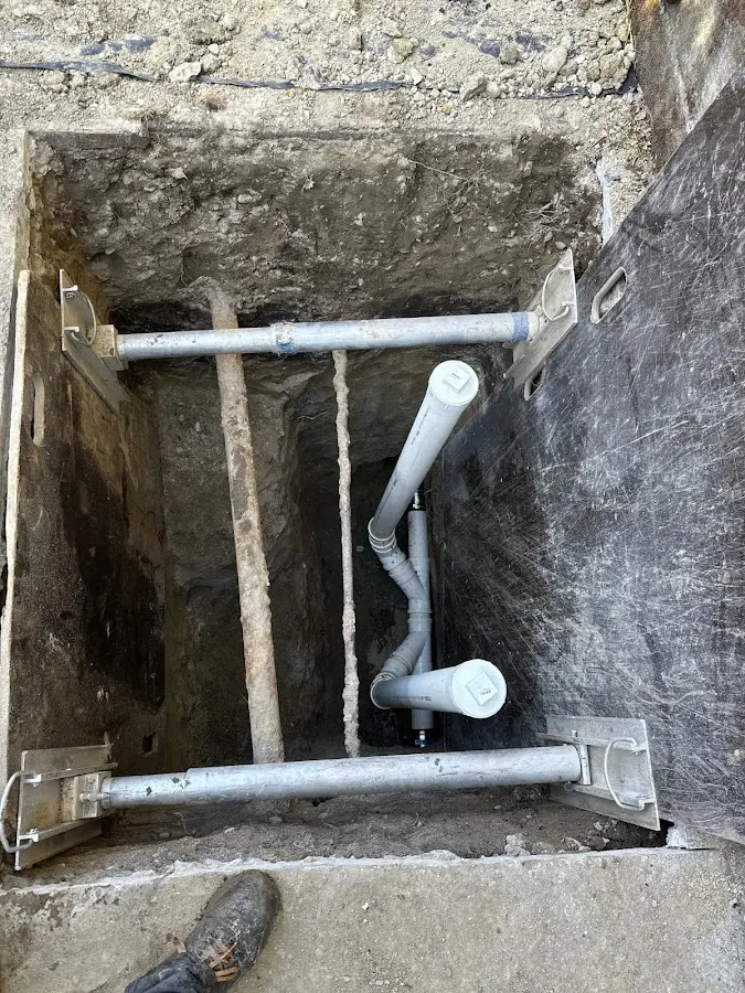 Experienced plumber completing Gas Line Repair work in Sturgeon Bay
